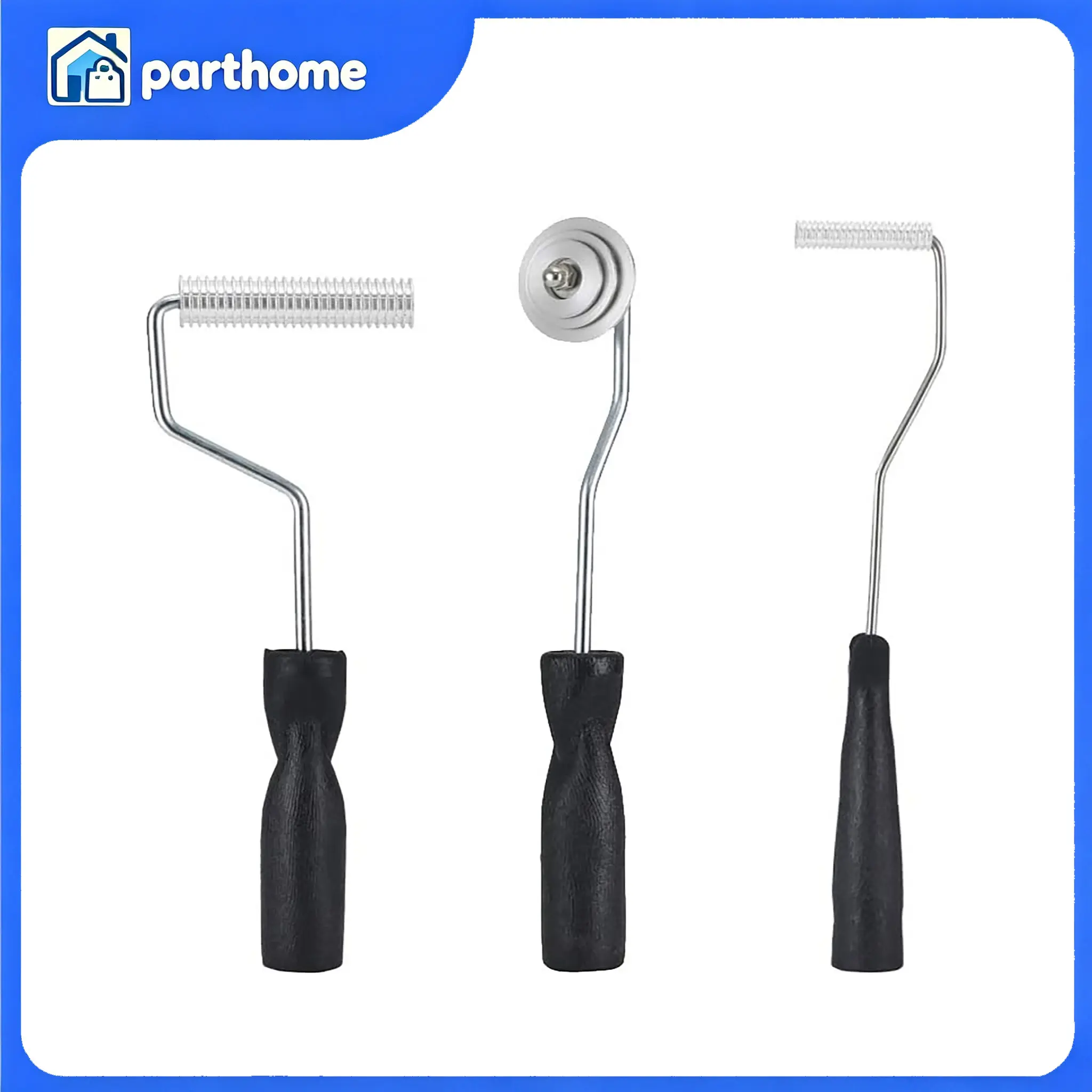 3 PCS/SET Fiberglass Bubble Paddle Laminating Roller Kit For FRP Mould Resin GRP