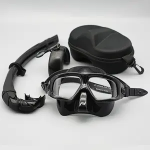 Low-Capacity Adult Diving Equipment Freediving Mask Tempered Lens Anti-Fog Multi-Purpose PC Snorkeling Diving Mask