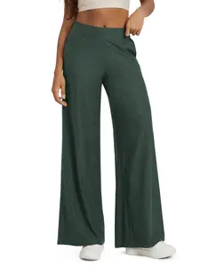 ODODOS Women's Extra Wide Leg Pants - Ultra Soft odSTRATUM Tech Casual Relaxed Lounge Pants with Pockets - 29" Inseam summerwins