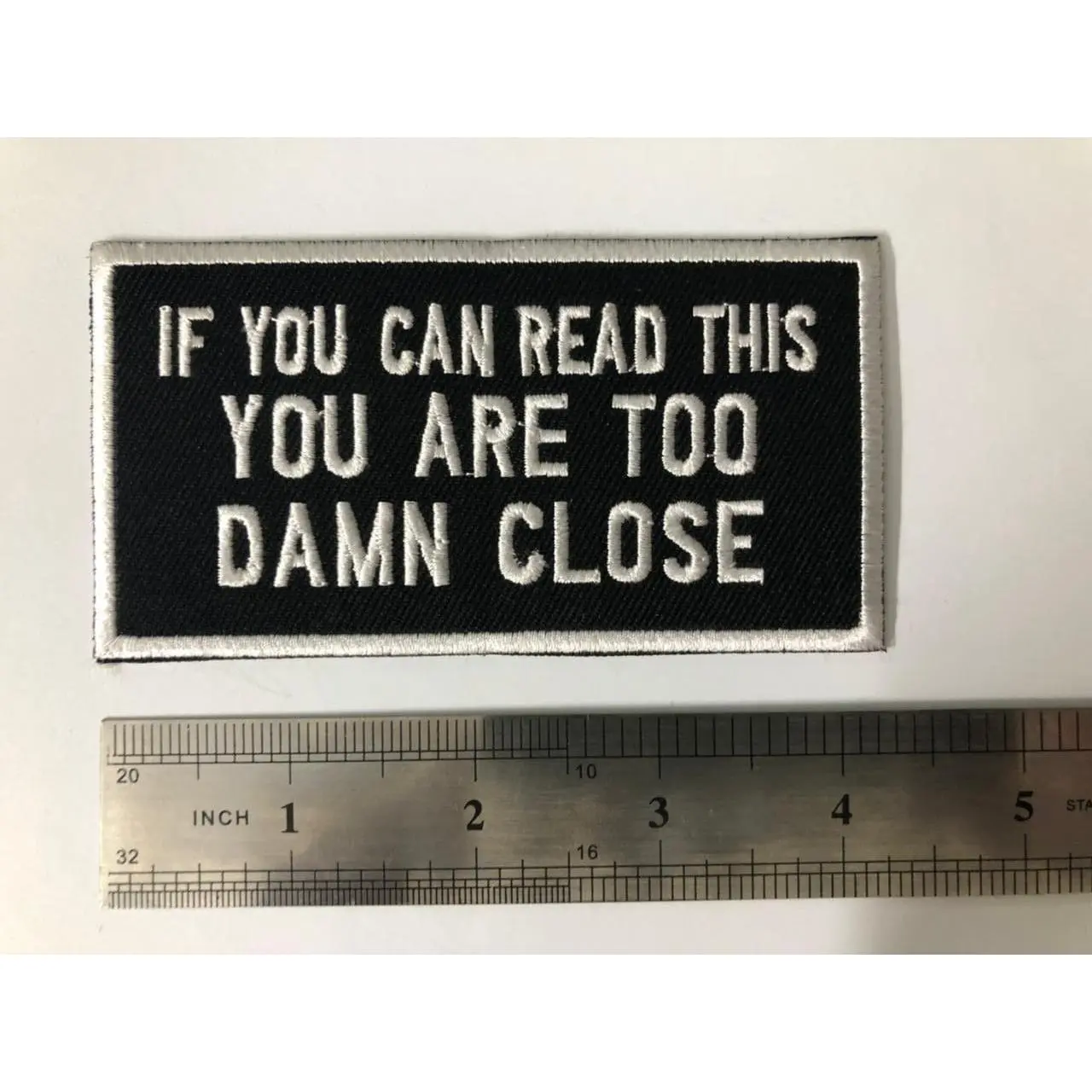 If You Can Read This Funny Saying Biker Vest Patch If You Can Read This Funny Saying Biker Vest Patch