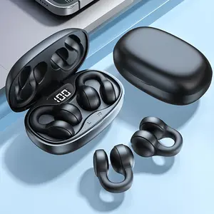 New Wireless Music Headset Touch Earphone Clip-on Headset Sports Headset for Xiaomi Headset for iPhone Smart Earbuds