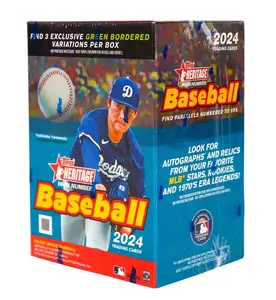 2024 Topps Heritage High Number Baseball Blaster Box