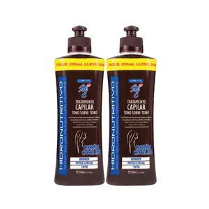 MyE Tono sobre Tono Tratamiento capilar Castano Chocolate 300mL (2 Pack)