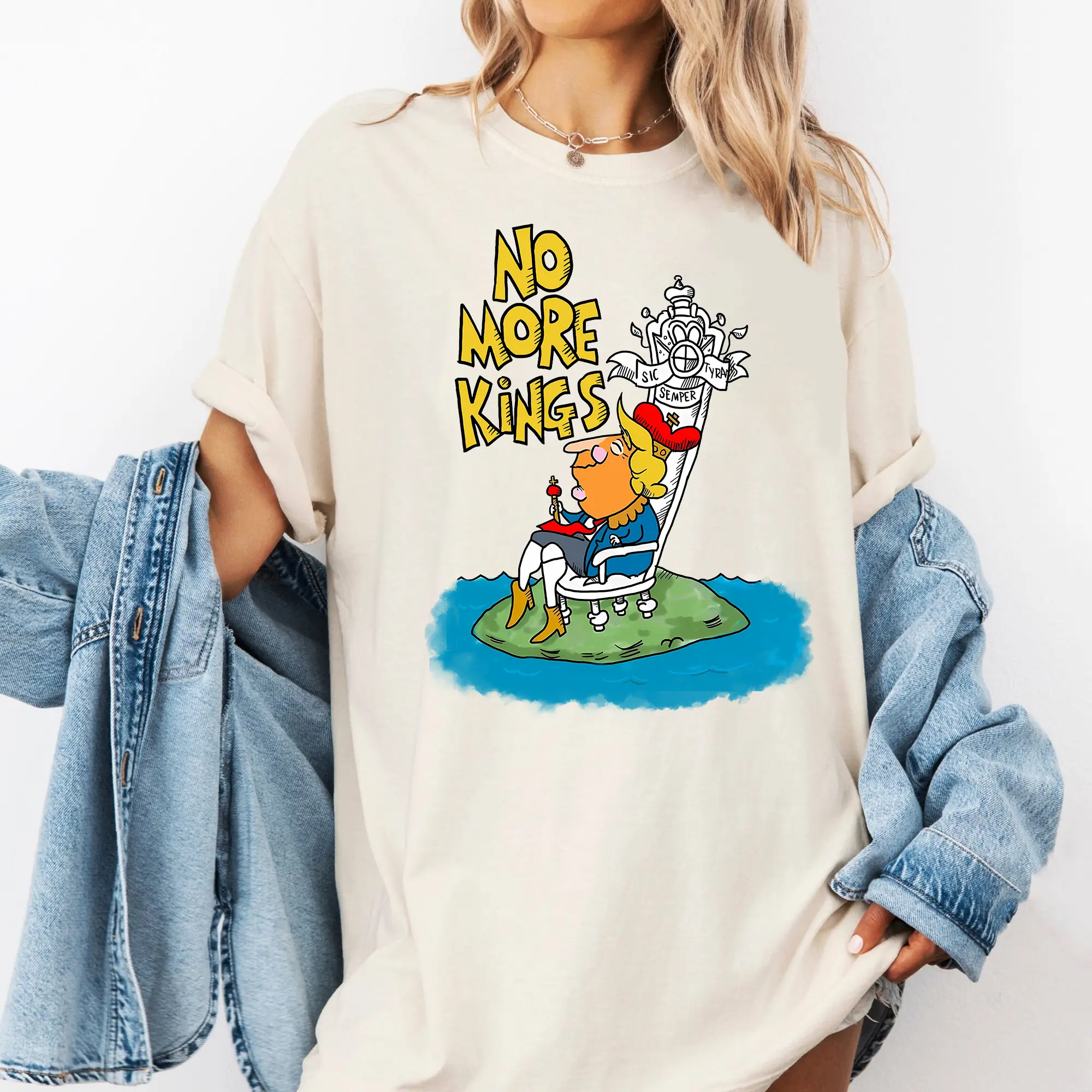 No More Kings Schoolhouse Rock! The Preamble Retro Graphic T-Shirt