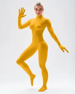 Second Skin Catsuit - Gold