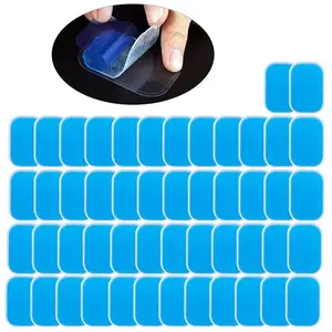 Sky Blue Abdominal Muscle Hip Paste gel Tablets Hydrogel Conductive Electrode Tablets Hip Gel Paste Therapy Patch Conductivity