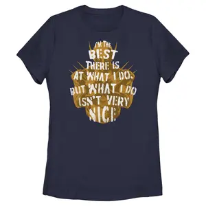 Women's Marvel: Deadpool & Wolverine I'm the Best T-Shirt