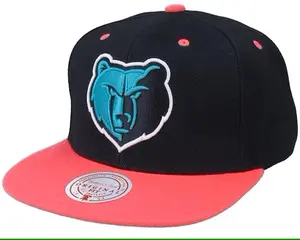 Mitchell & Ness Blk/Pink NBA Memphis Grizzlies Santa Ana 2-Tone Snapback