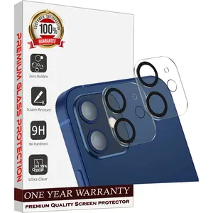 Entronix 2-Pack for iPhone 11, Clear Camera Lens Protector, Easy Installation Cover Protection