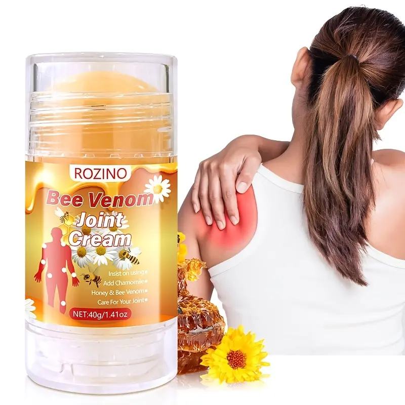 ROZINO Joint Care Cream 40g Bee Venom Extract Formula with