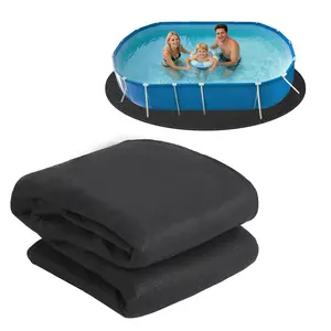 Heavy Duty Non-Woven Pool Liner Pad for Above Ground Pools – Puncture Resistant Geotextile, Eco-Friendly Weed Barrier, Durable Ground Shield Extends Liner Life