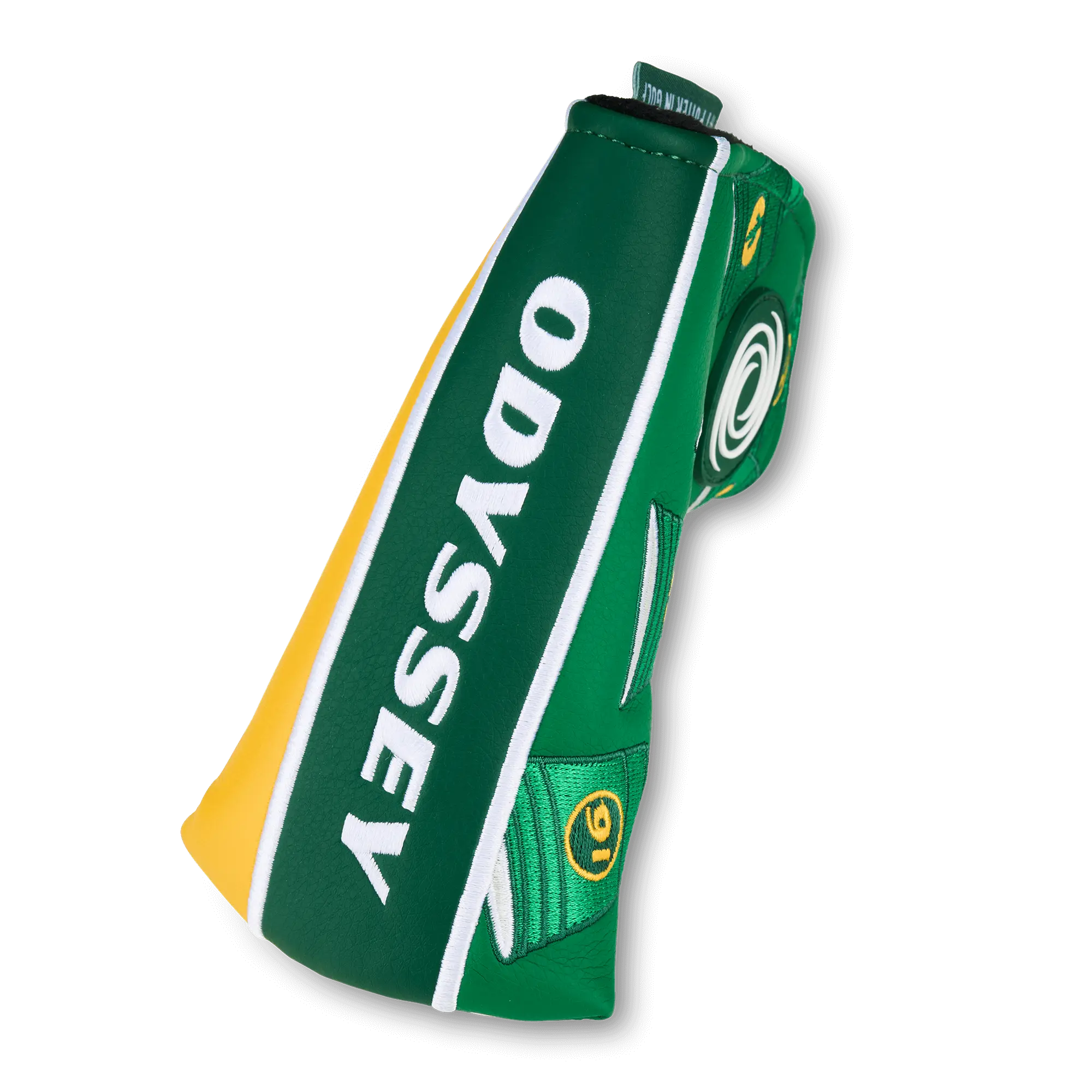 Odyssey Golf Desert Green Blade Headcover in Green/Yellow
