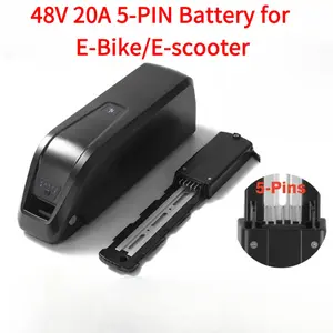 48V 20Ah 5-PIN E-bike Battery Cell Lithium Battery Pack For BAFANG Tongsheng Motor Electric Bike Kit