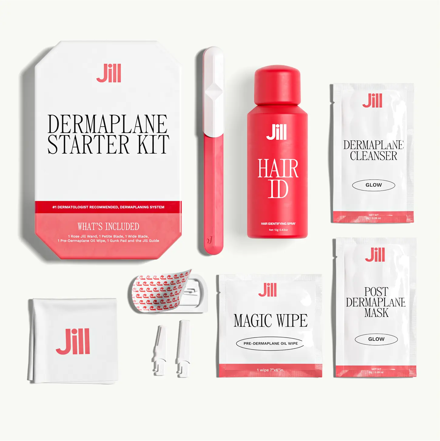 Jill Hair Identifier Dermaplaning Kit - Everything You Need to Dermaplane at Home