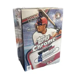 Topps 2025 Chrome Baseball Card Set - James Wood Rookie Debut Autograph Card - Major League Baseball Collectible