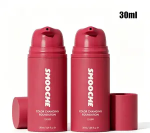 Smooche 2pcsColor Changing Foundation – Shade Matching Liquid Makeup, SPF, 24H Wear, Vegan