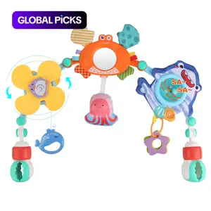 Baby Stroller Hanging Toy, 1 Set Multifunctional Interactive Stroller Sensory Toy, Early-Education Smart Toy for Baby #GLOBAL PICKS