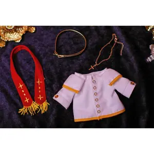 Original Abbe Priest Father Dress Suit For 20cm 30cm Doll Toy Costume Clothes Cosplay Gift Cute