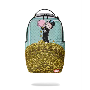 MONOPOLY MAKE SURE IT'S ALL THERE BACKPACK