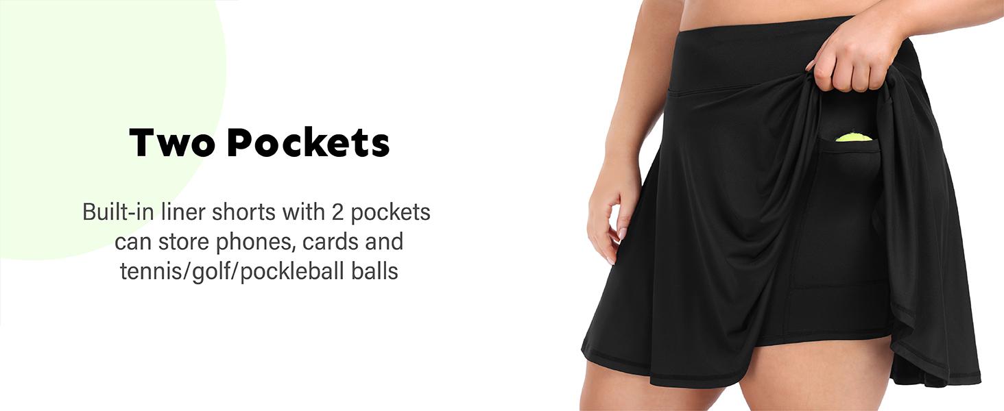COOTRY Women's 【Plus Size】 Pleated Tennis Skirt with Shorts High Waisted Tummy Control Athletic Golf Skorts High Waisted Workout Skirts with 2 Pockets & Internal Drawcord | 2026 summer clothes | 2026 Spring Break Gift For Easter's Day Mother's Day tiktok COOTRY Women's 【Plus Size】 Pleated Tennis Skirt with Shorts High Waisted Tummy Control Athletic Golf Skorts High Waisted Workout Skirts with 2 Pockets & Internal Drawcord | 2026 summer clothes | 2026 Spring Break Gift For Easter's Day Mother's Day tiktok
