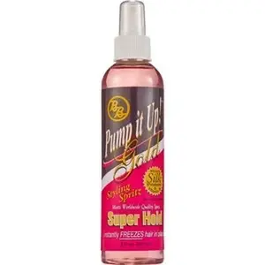 Bronner Bros Pump It Up! Gold Styling Spritz, 8 OZ