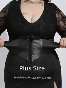 Elegant Plus Size Belts for Women, Vintage Court Style Elastic Corset Belt, Perfect for Dresses, Gowns, Coats, Parties, Fashion Vintage Belts, Decorative Belt