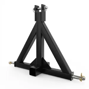 3-Point Trailer Hitch with 2" Receiver – Category 1 Tractor Hitch Adapter, Heavy Duty Quick Attach