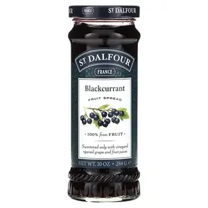 St. Dalfour Black Currant, Fruit Spread, 10 oz (284 g) St. Dalfour Black Currant, Fruit Spread, 10 oz (284 g)
