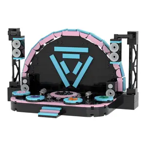 Brick Freddys Security Breach Rockstar  Stage Set