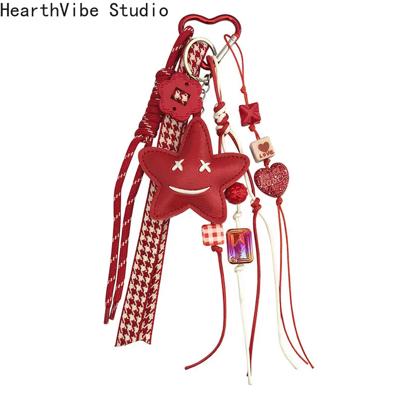 Unisex Trendy Cute Rhinestone Keychain Wristlet Strap - Keychain Pendant, Multi-Functional Sports & Outdoor Accessory for Bags, Mobile Phones, Trendy Cute Keychain