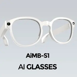 AI translation AiMB-S1 simultaneous interpretation voice assistant AI picture recognition shock sound quality high definition recording smart glasses