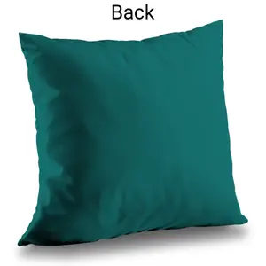 Begin Home Decor C1PT1414477GKH 14 x 14 in. Colorful Abstract Bird on Branch - Turquoise Throw Pillow Insert