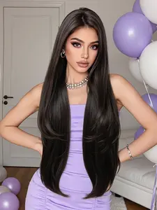 32 Inch Curly Wig for Women, Versatile, Synthetic Hair Wig, Perfect for Theme Parties, Cosplay, Halloween, Concerts, Weddings, and Dates, Synthetic Material Wigs