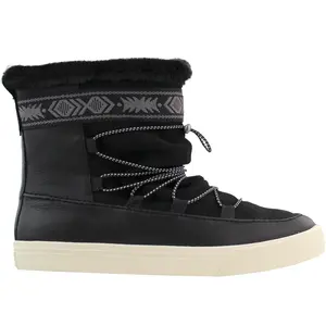 TOMS Womens Alpine Winter Casual Boots Ankle - Black