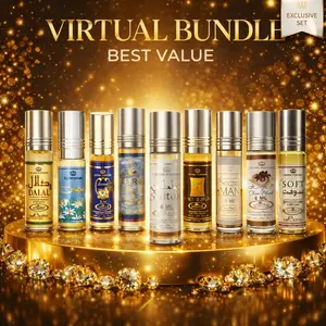 Mini Perfume Set-Choco Musk 0.2FL.OZ | Dalal Oil 0.2FL.OZ | Jasmin Oil 0.2FL.OZ | Soft Oil 0.2FL.OZ | Aroosah Oil 0.2FL.OZ | Lord Oil 0.2FL.OZ | Sultan Oil 0.2FL.OZ | Oud & Rose Oil 0.2FL.OZ | Secret Man Oil 0.2FL.OZ Portable Daily Fragrance Gift Box.