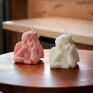 Cupid | Eros Candle | Cupid Pillar Candle | Home Decor | Scented | Valentines | Soy / Paraffin | Handmade Gift | Custom Candle