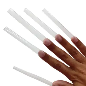 NAIL TIPS (EXTENDO) XXXL SQUARE 240PCS (FULL COVER)