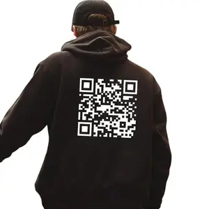 F You Hoodie QR Code, Gift For Men for Women, Humor Streetwear Hoodie Classic Fabric