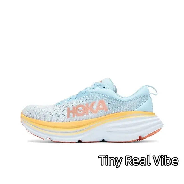 Stacked Wave Max Cushion Road Running Sneakers | Hollow Breathable Jacquard Mesh | Zoned Geometric Anti-Slip Rubber Sole | For Long Distance City Jogging & Daily Commute | Reduces Knee Joint Shock On Hard Pavement