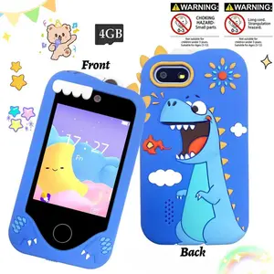 Dinosaur-Stamped Smart Educational Toy Phone for Kids, Memory Card Ready, Diverse Style Selections, Great Birthday Gift for 3-12 Year Old Boys & Girls