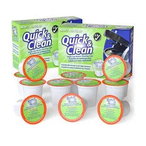 Quick & Clean K-Cups/Pods Cleaners Compatible with Keurig Coffee Machines