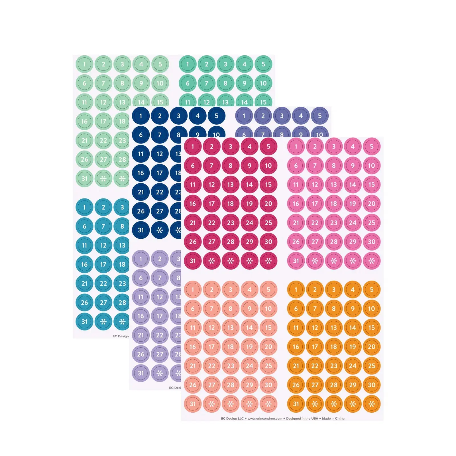 Date Dots - Colorful