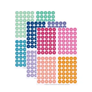 Date Dots - Colorful