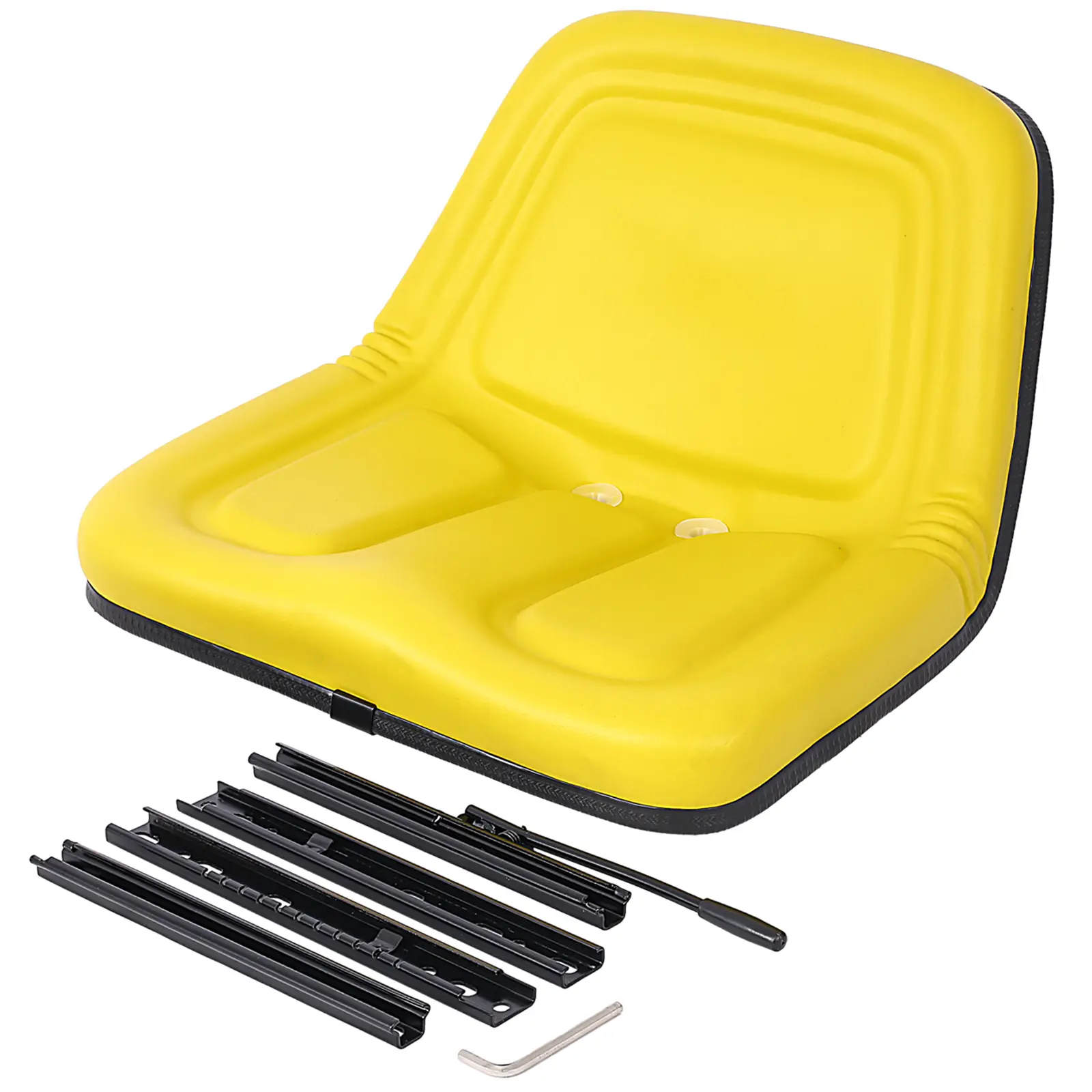 Deluxe Mower Tractor Seat Compatible with John Deere, Kubota, Allis-Chalmers, Bobcat, Case-IH, Ford New Holland, Oliver, Mpl, Ergonomic Durable