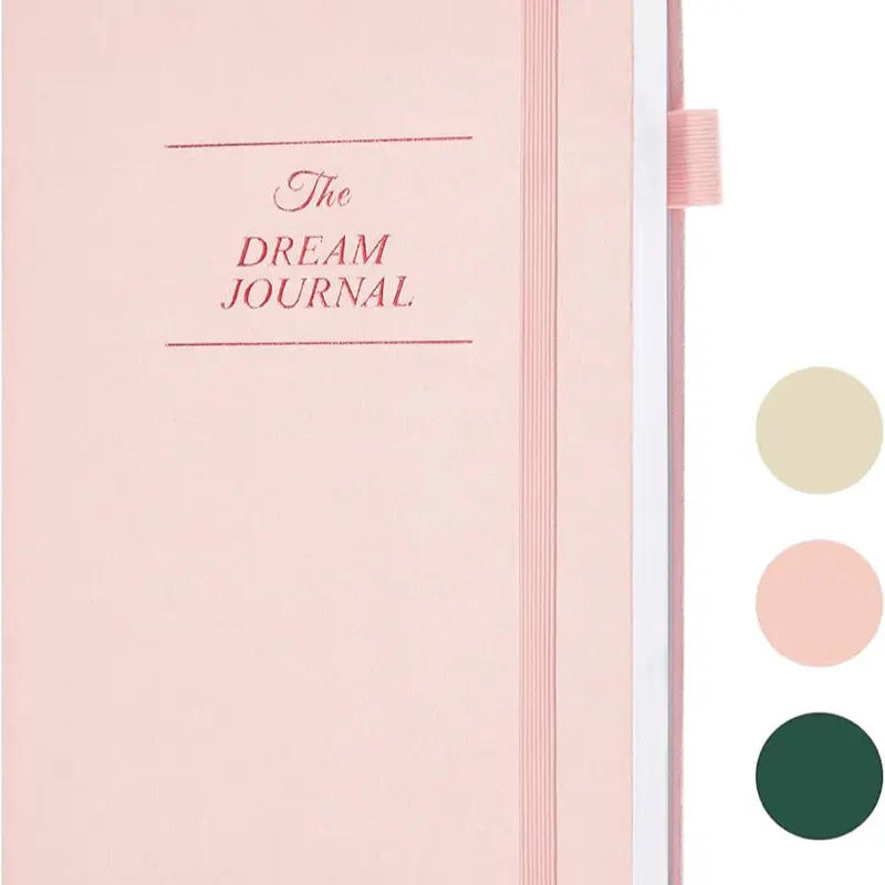 Dream Journal – Hardcover Dream Notebook, Guided Dream Diary To Record And Track Your Dreams, Interpretations And Thoughts Before Sleeping.