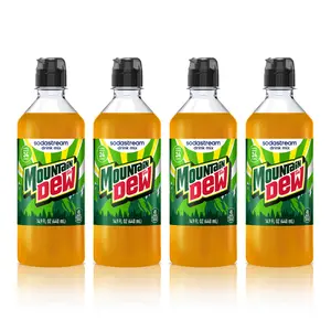 Sodastream Mountain Dew Flavor Syrup Multi-Packs