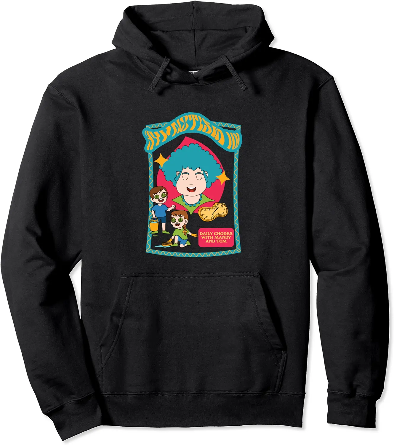 Hypnotism 101 - Daily Chores With Mandy And Tom Pullover Hoodie - Winniekemo Shop 59B0B4F67R6B