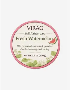 Fresh Watermelon Solid Shampoo