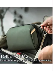 New Dry Wet Separated Wash Bag, Large Capacity Storage Bag, Waterproof Makeup Bag, Suitable for Travel Outdoor