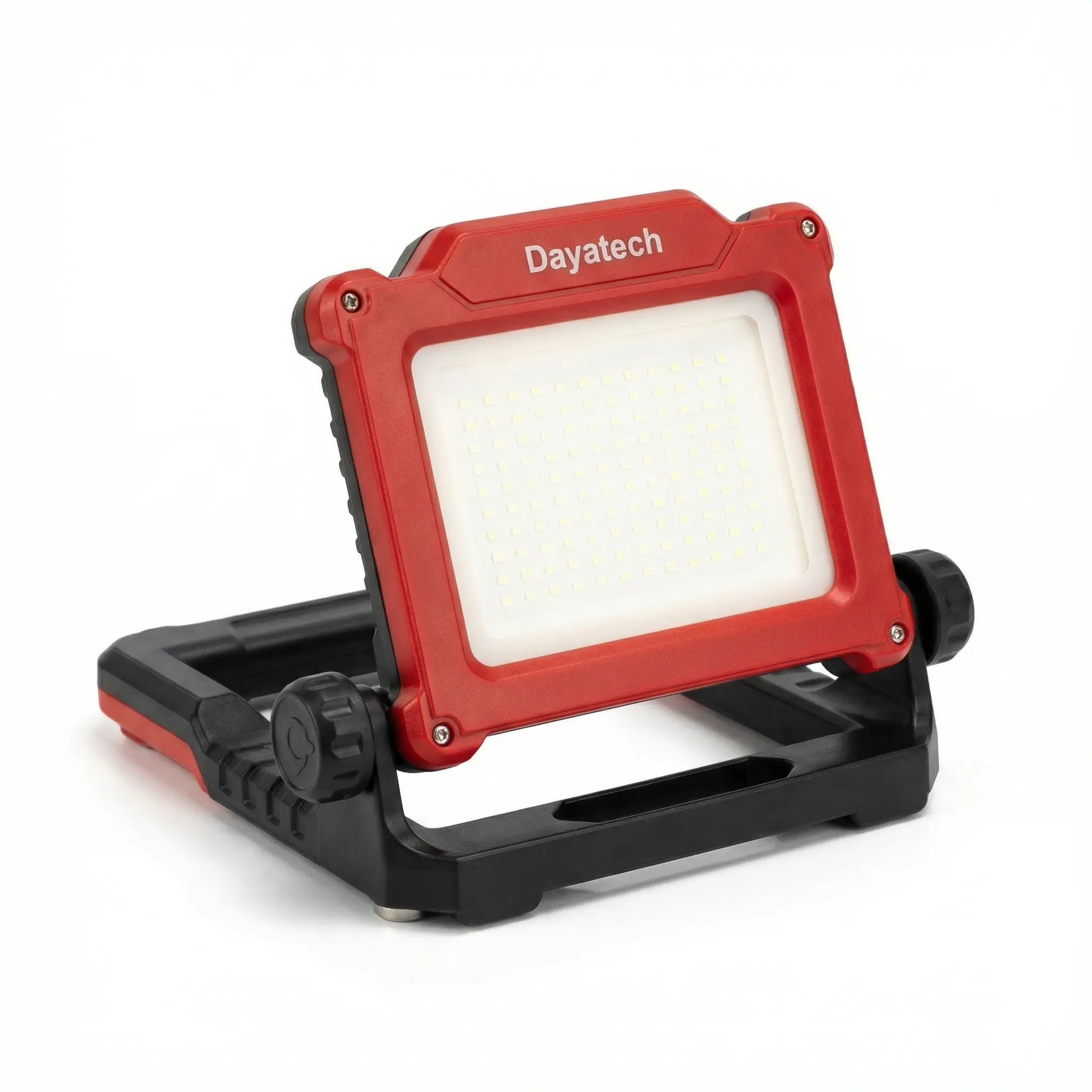Dayatech 4000LM Cordless LED Work Light，Compatible with Milwaukee DeWalt Makita 18-20V Battery，Adjustable Brightness Waterproof for Construction Garage Workshop Jobsite Emergency